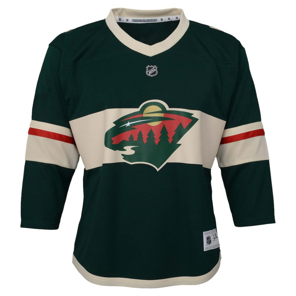 Minnesota Wild Youth Replica Jersey - Green | NHL Jerseys