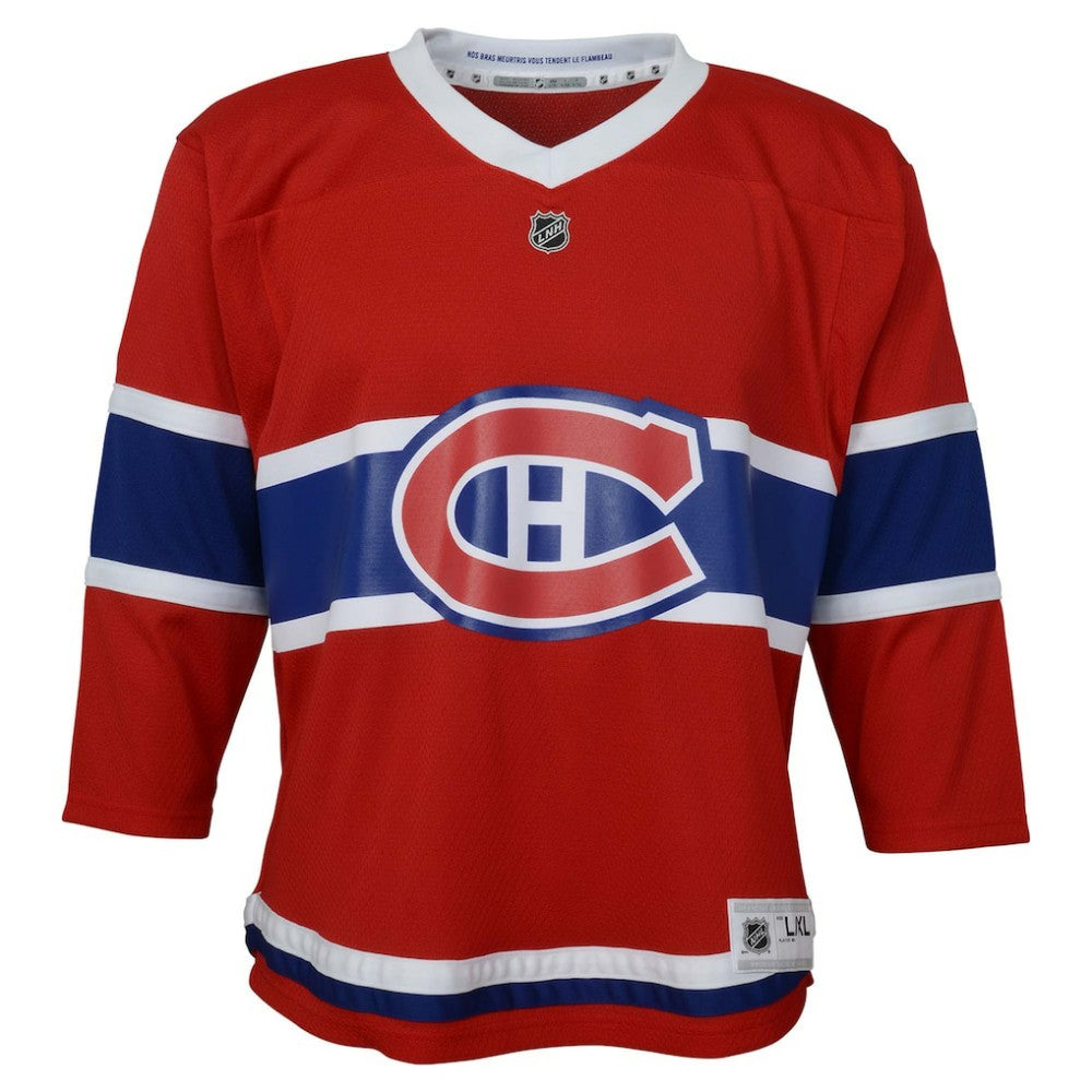 Montreal Canadiens - Youth Replica Jersey Red