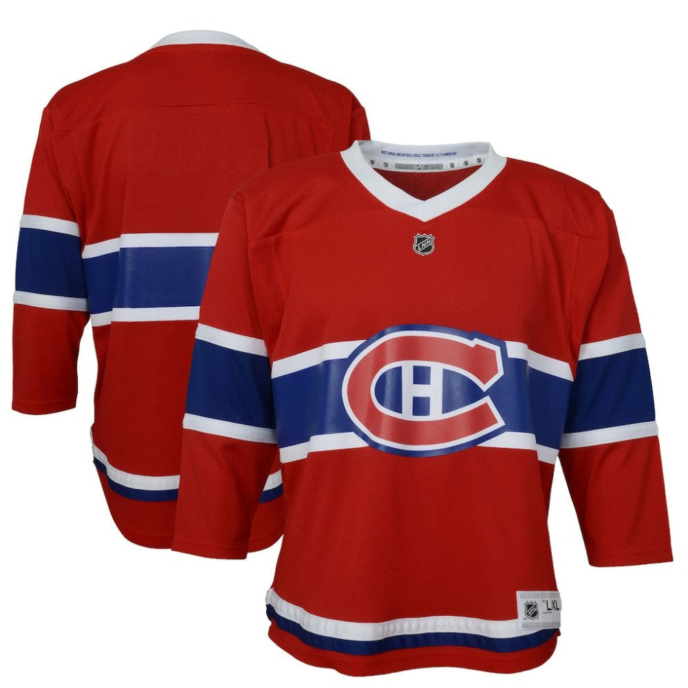 Montreal Canadiens - Youth Replica Jersey Red