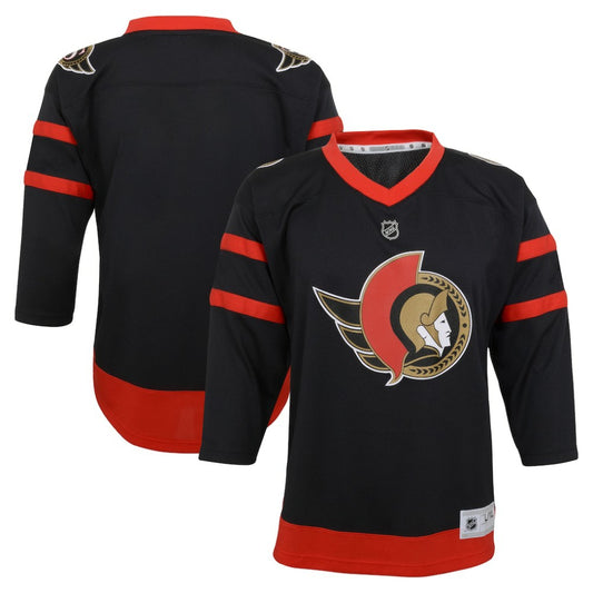 Ottawa Senators Preschool Replica Jersey - Black | NHL Jerseys
