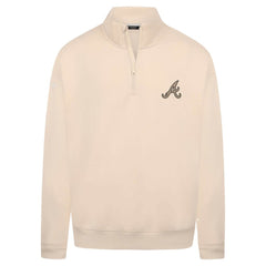 Atlanta Braves Levelwear Murray Quarter-Zip Sweatshirt Lifestyle