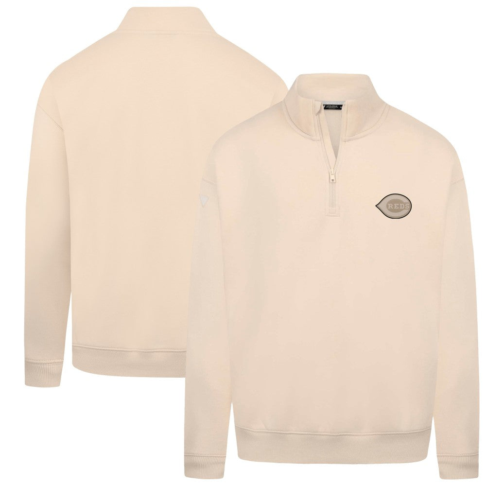 Cincinnati Reds Levelwear Murray Quarter-Zip Sweatshirt Clearance