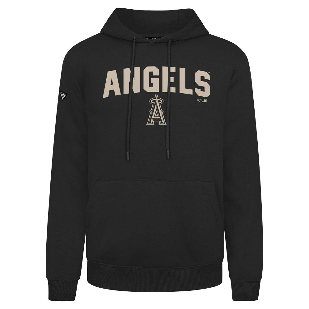 Los Angeles Angels Levelwear Podium Team Arch Pullover Hoodie On Sale