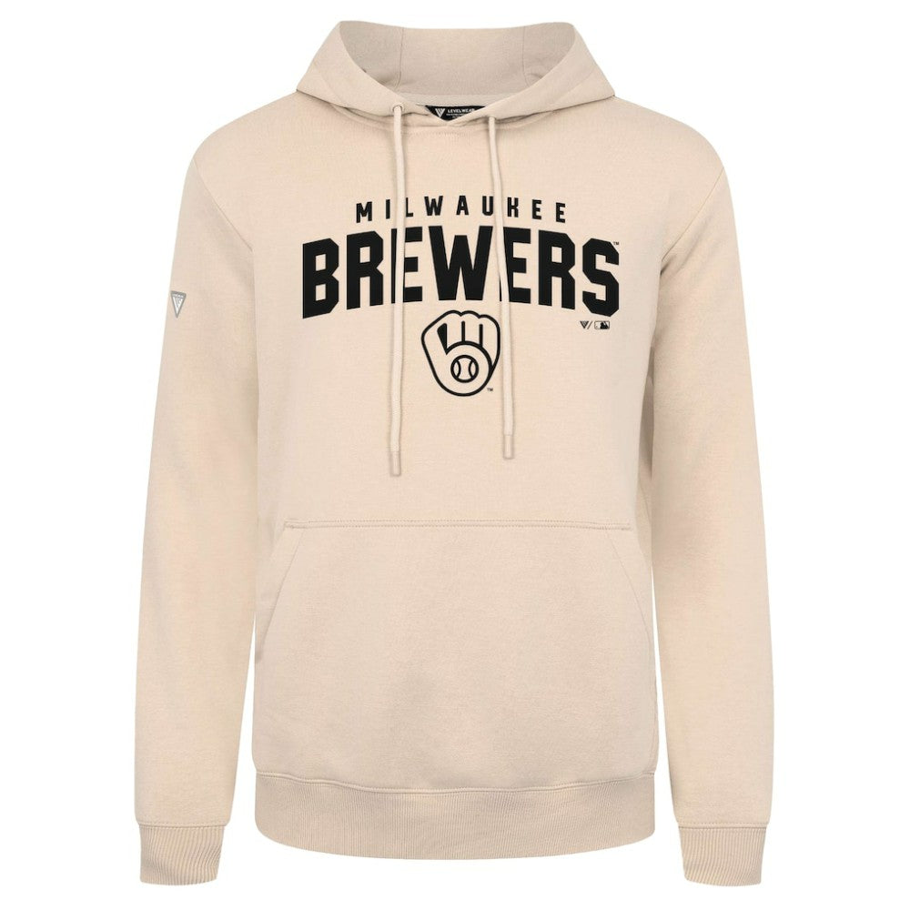 Milwaukee Brewers Levelwear Podium Team Arch Pullover Hoodie Near Me