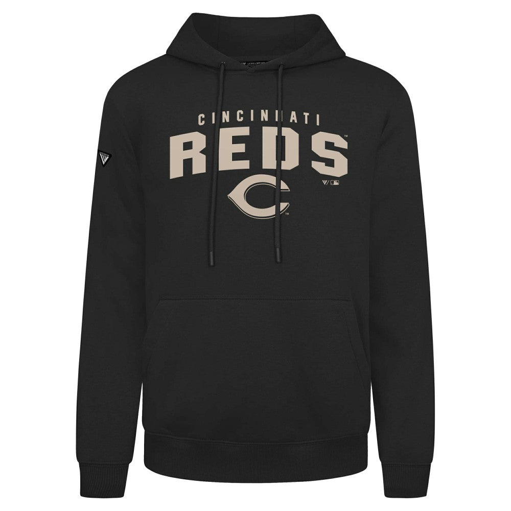 Cincinnati Reds Levelwear Podium Team Arch Pullover Hoodie discount
