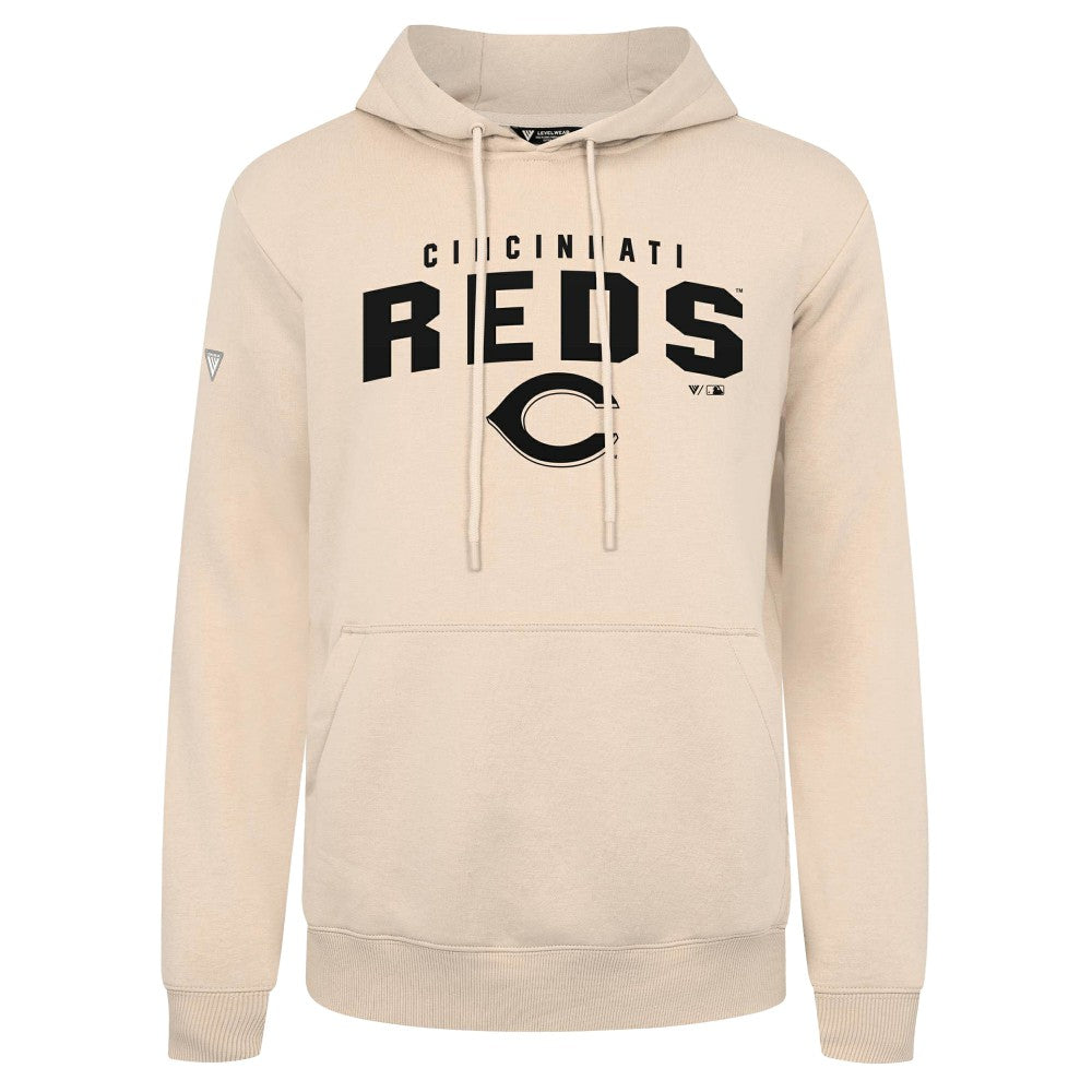 Cincinnati Reds Levelwear Podium Team Arch Pullover Hoodie On Sale