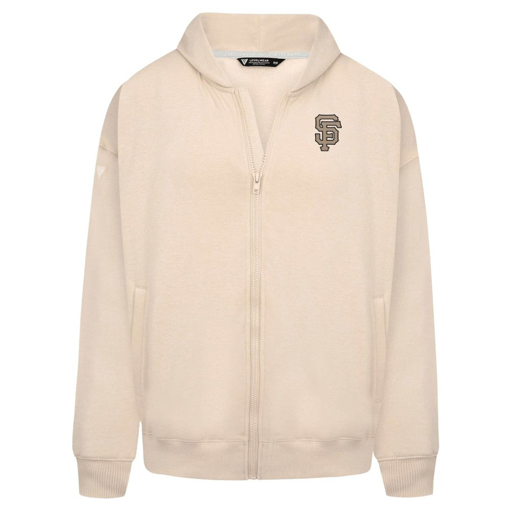 San Francisco Giants Levelwear Uphill Oversized Full-Zip Hoodie On Sale