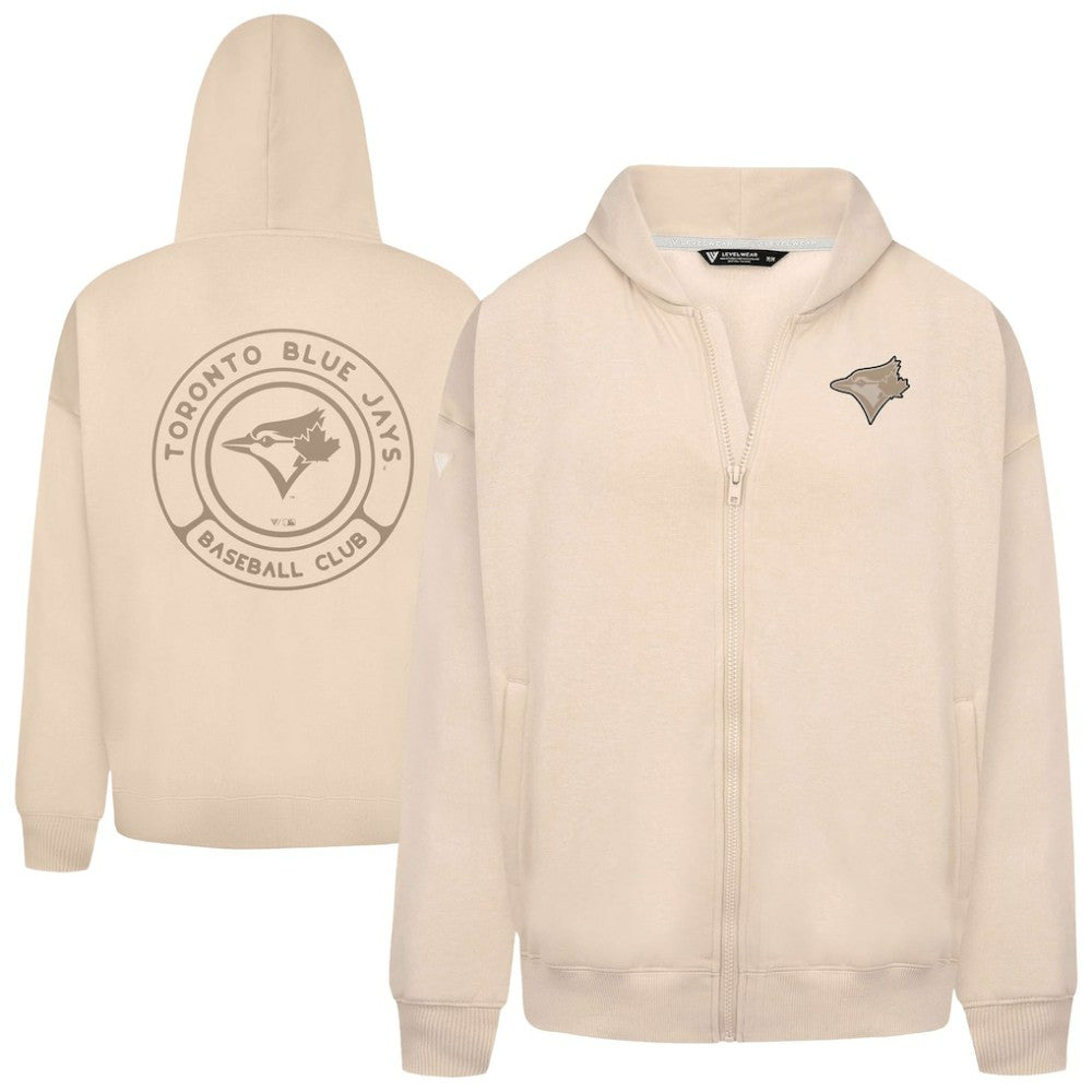 Toronto Blue Jays Levelwear Uphill Oversized Full-Zip Hoodie Near Me