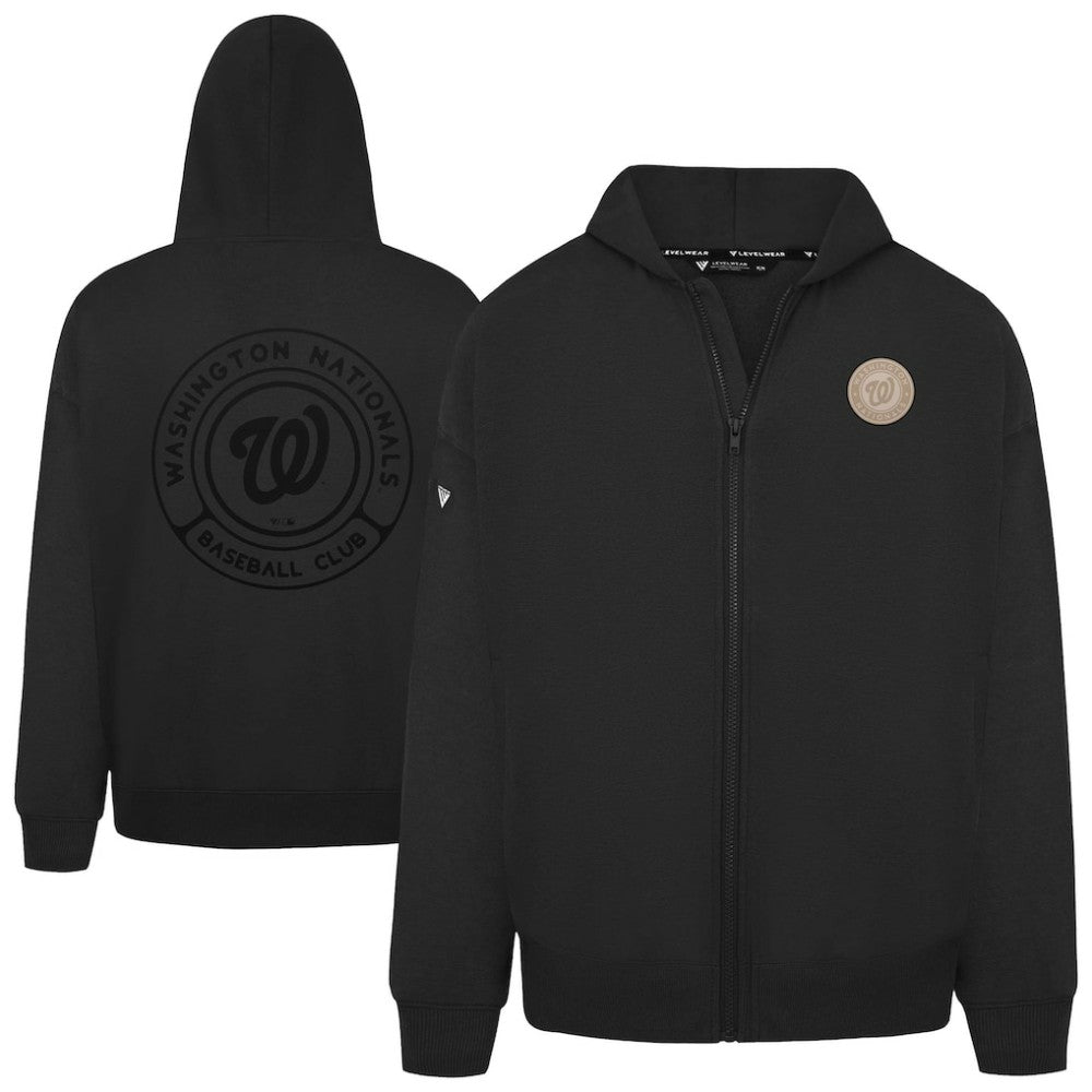 Washington Nationals Levelwear Uphill Oversized Full-Zip Hoodie Online