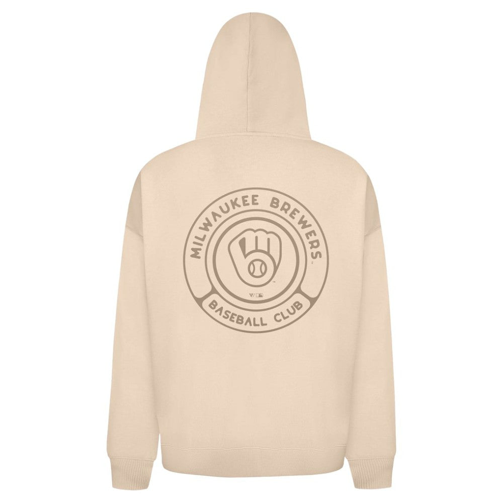 Milwaukee Brewers Levelwear Uphill Oversized Full-Zip Hoodie for sale