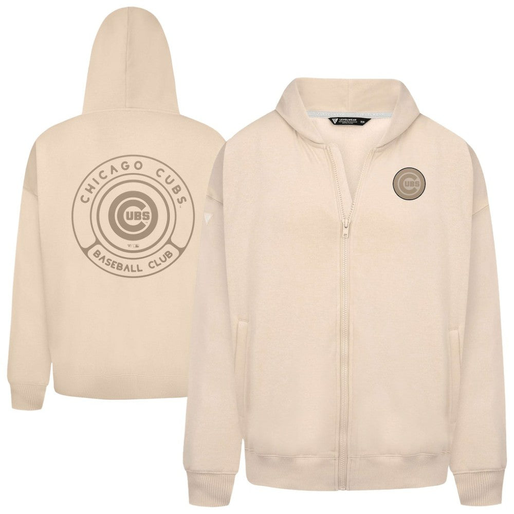 Chicago Cubs Levelwear Uphill Oversized Full-Zip Hoodie Online