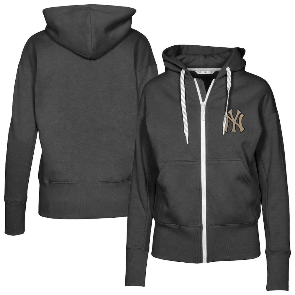 New York Yankees Levelwear Women's Gardinia Full-Zip Hoodie Clearance