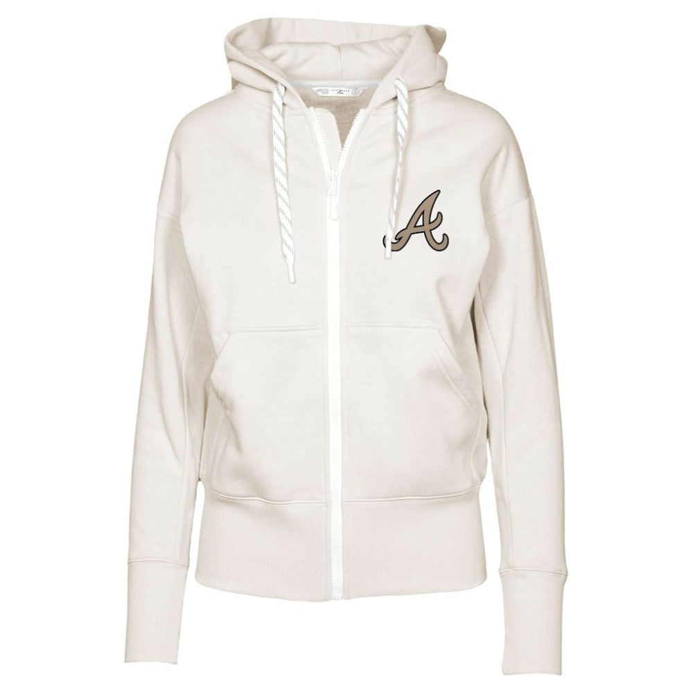 Atlanta Braves Levelwear Women's Gardinia Full-Zip Hoodie Near Me