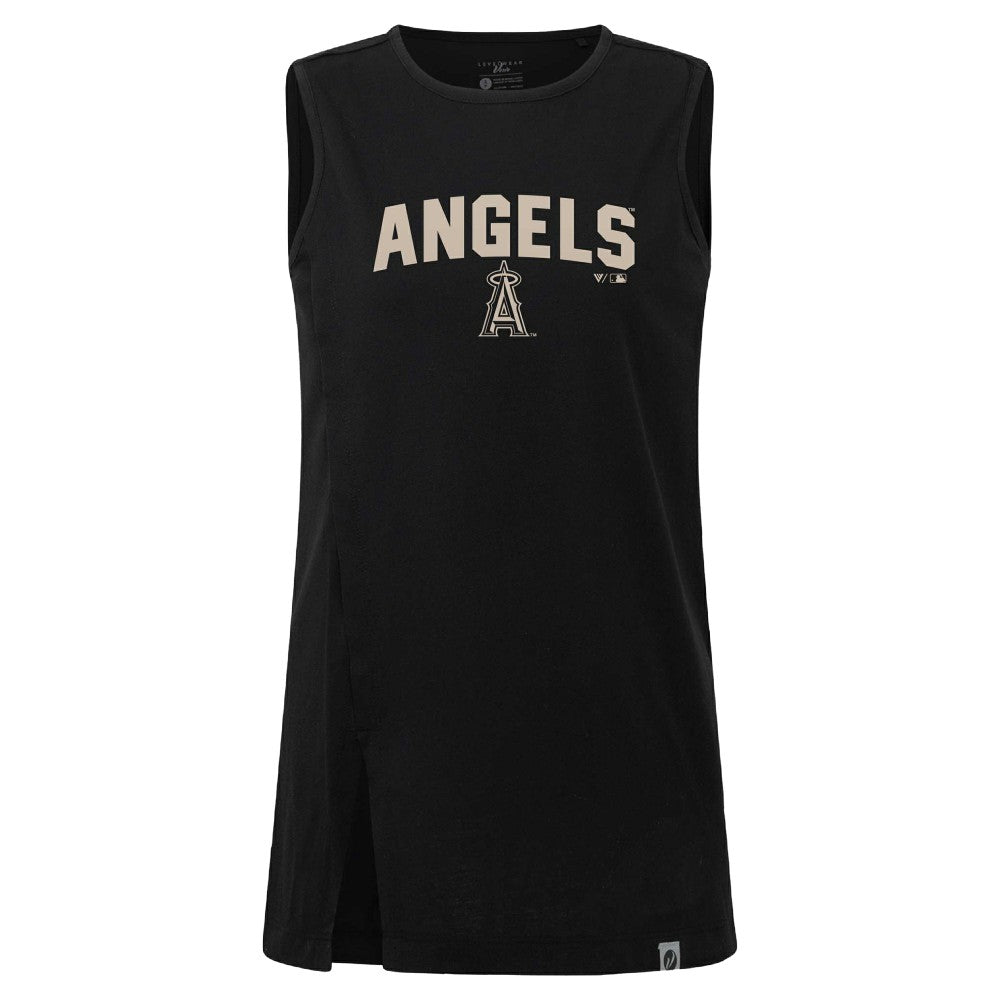 Los Angeles Angels Levelwear Women's Influx Team Arch Tank Top for sale