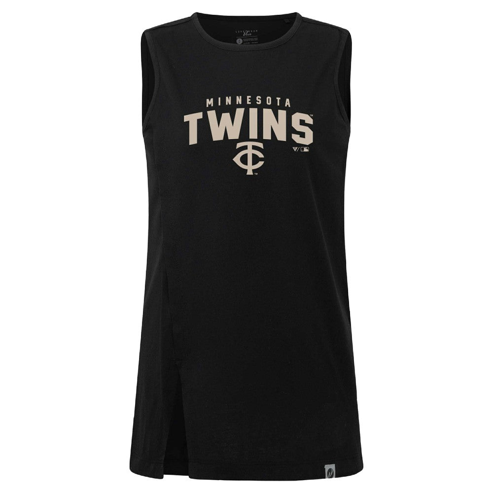 Minnesota Twins Levelwear Women's Influx Team Arch Tank Top Near Me