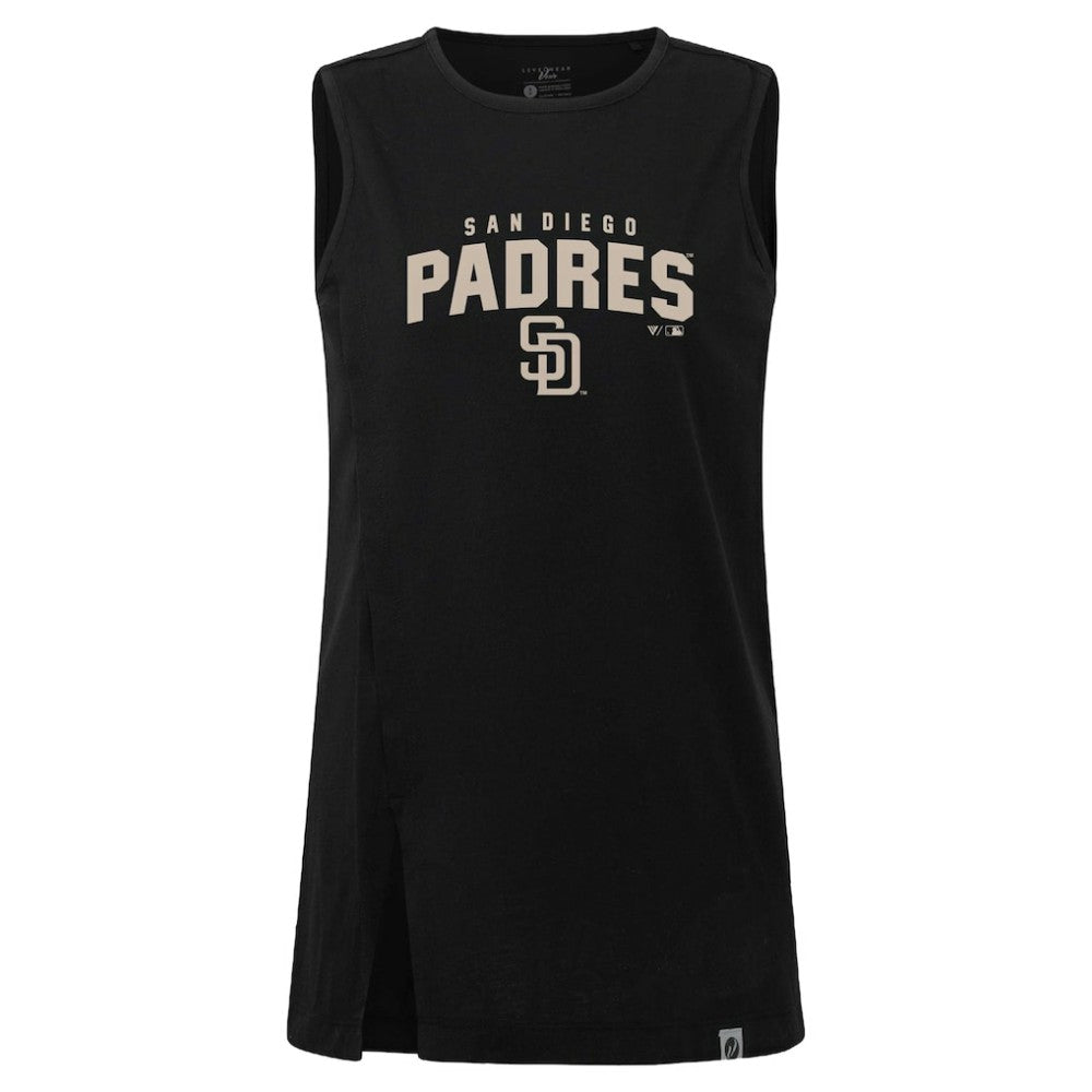 San Diego Padres Levelwear Women's Influx Team Arch Tank Top Lifestyle