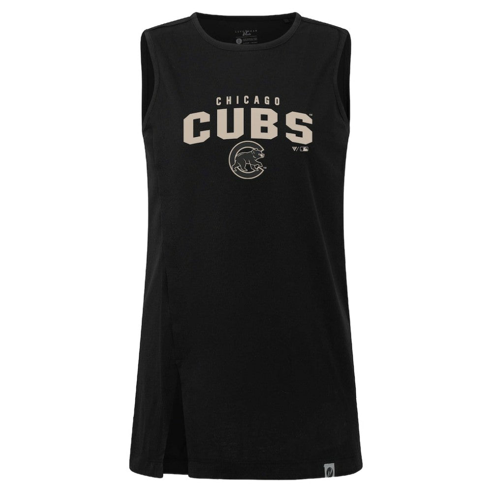 Chicago Cubs Levelwear Women's Influx Team Arch Tank Top Lifestyle