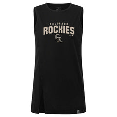 Colorado Rockies Levelwear Women's Influx Team Arch Tank Top for sale