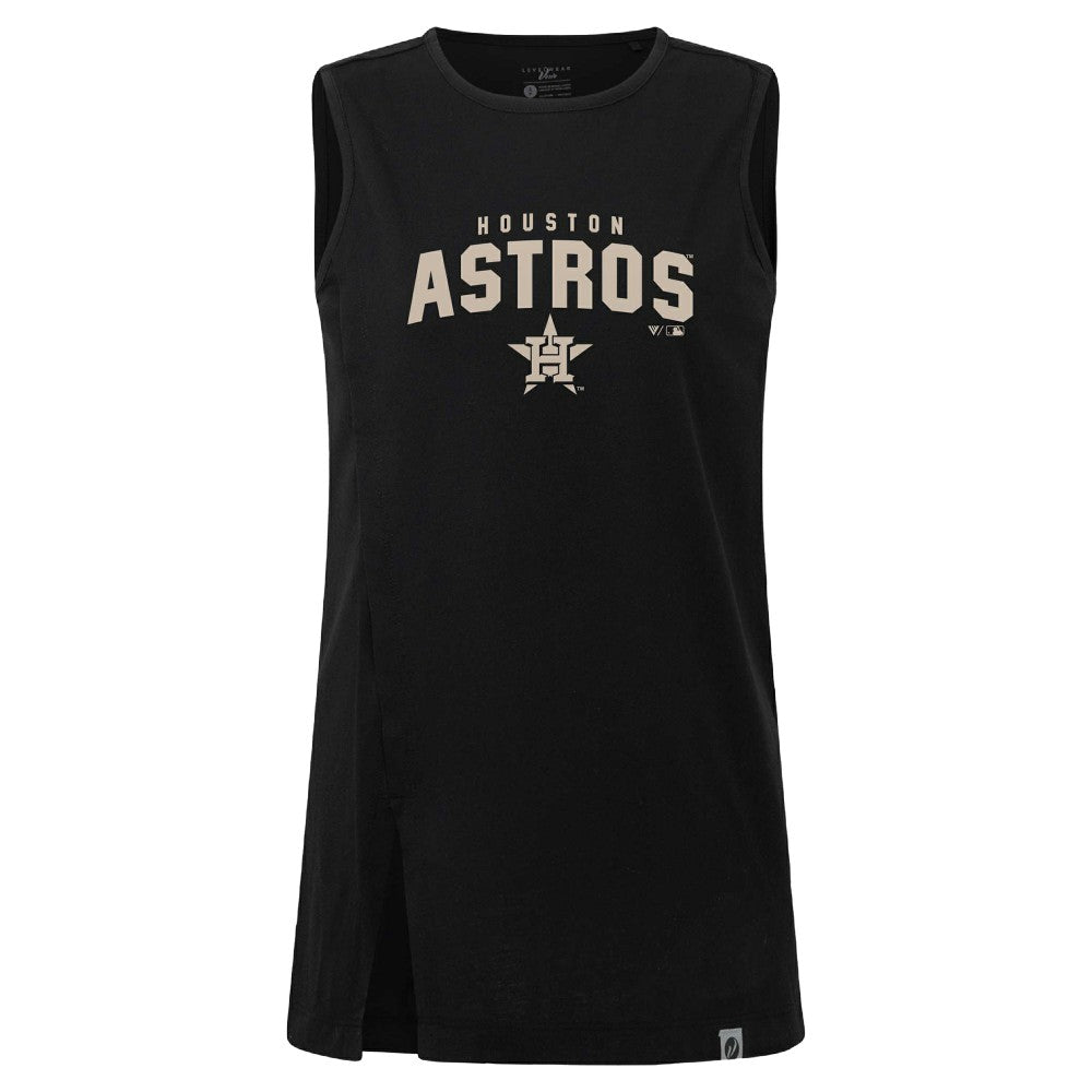 Houston Astros Levelwear Women's Influx Team Arch Tank Top Clearance