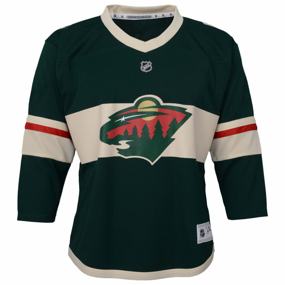 Minnesota Wild - Youth Replica Custom Jersey Green