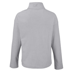 Detroit Lions Cutter & Buck Women's Hunts Point Eco Half-Snap Sweatshirt Gray - NFL