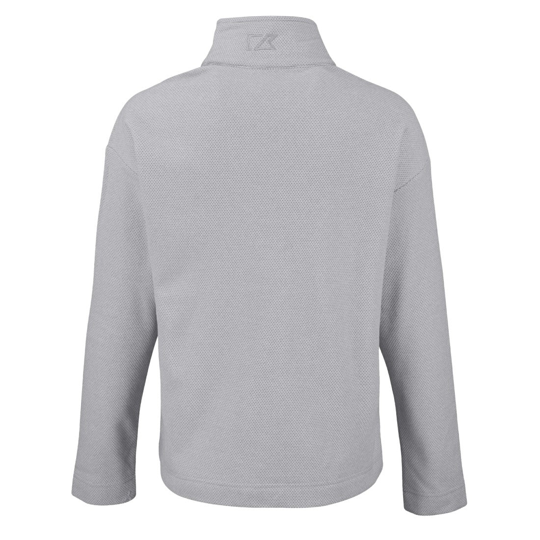 Tampa Bay Buccaneers Cutter & Buck Women's Hunts Point Eco Half-Snap Sweatshirt Gray - NFL