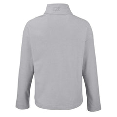 Washington Commanders Cutter & Buck Women's Hunts Point Eco Half-Snap Sweatshirt Gray - NFL