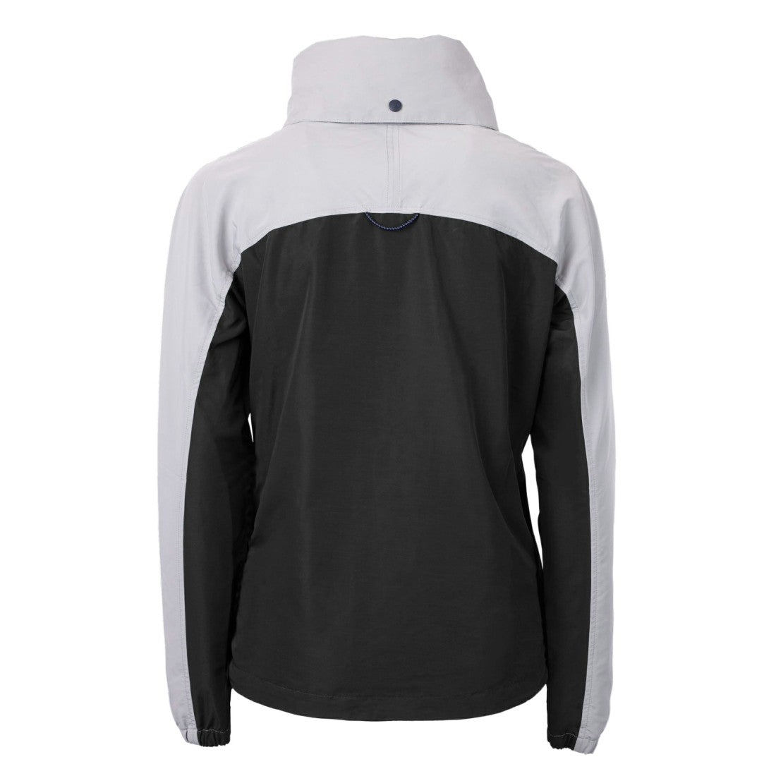 Tampa Bay Buccaneers Cutter & Buck Women's Charter Eco Recycled Half-Zip Hooded Anorak Jacket Black - NFL