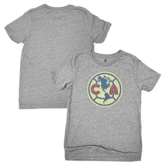 Club America 1863FC Youth Color Badge T-Shirts - Heather Gray