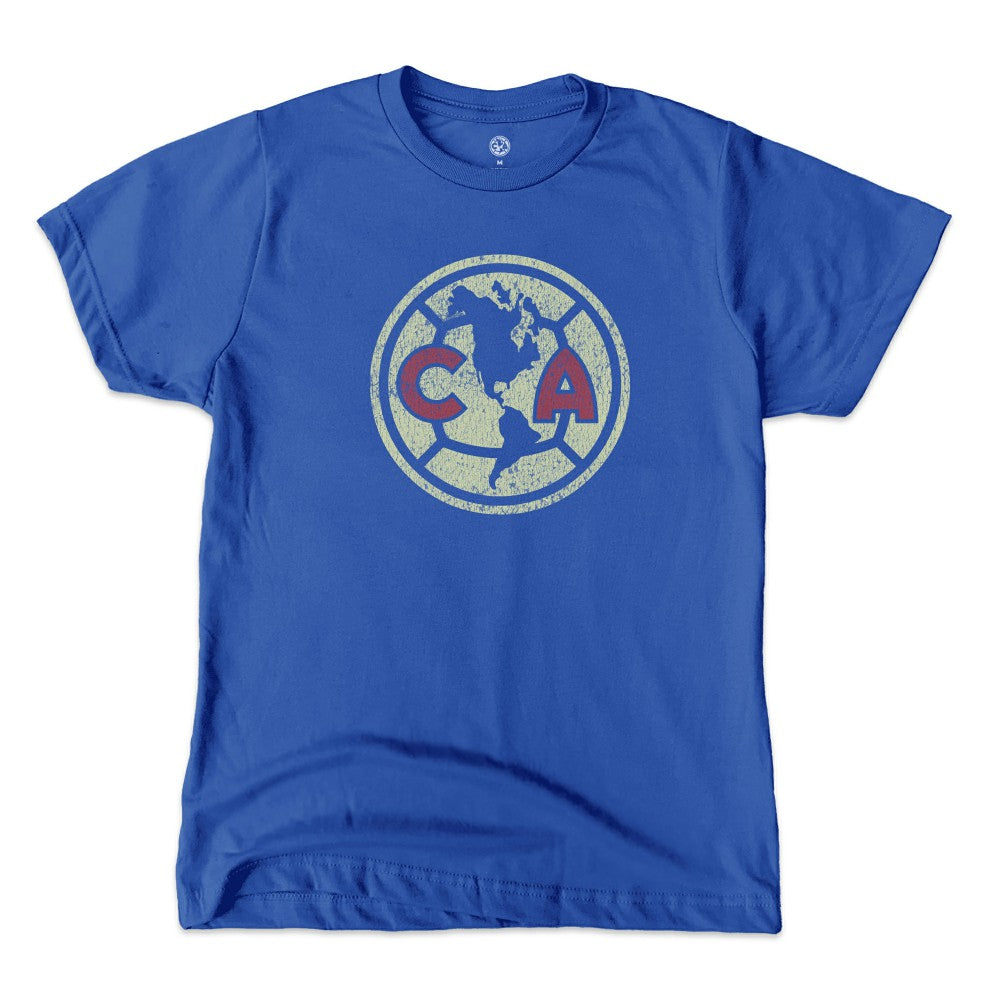 Club America 1863FC Youth Color Badge T-Shirts - Blue