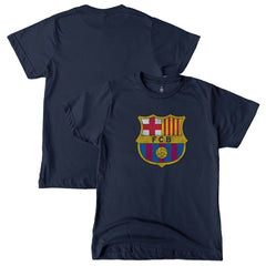 Barcelona 1863FC Youth Color Badge T-Shirts - Navy