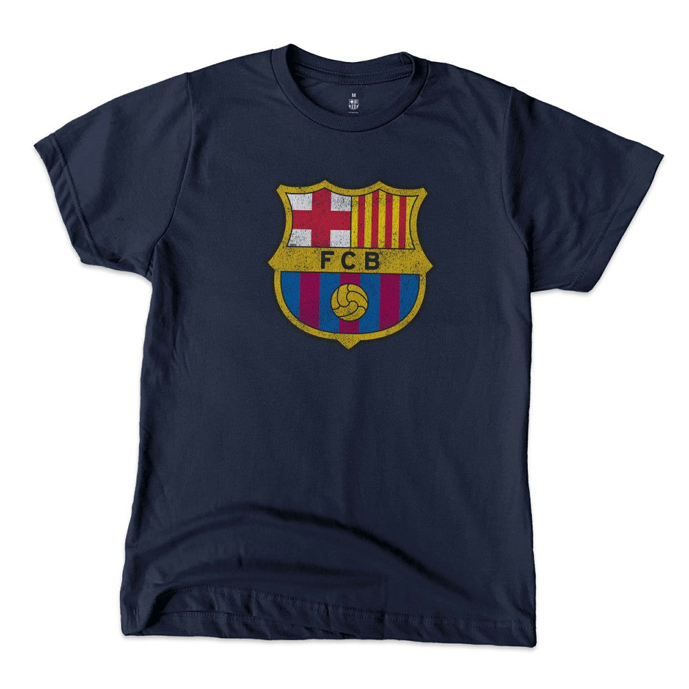 Barcelona 1863FC Youth Color Badge T-Shirts - Navy