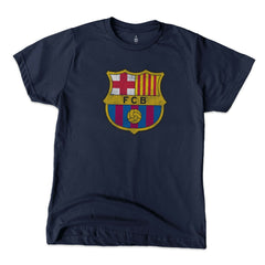 Barcelona 1863FC Youth Color Badge T-Shirts - Navy
