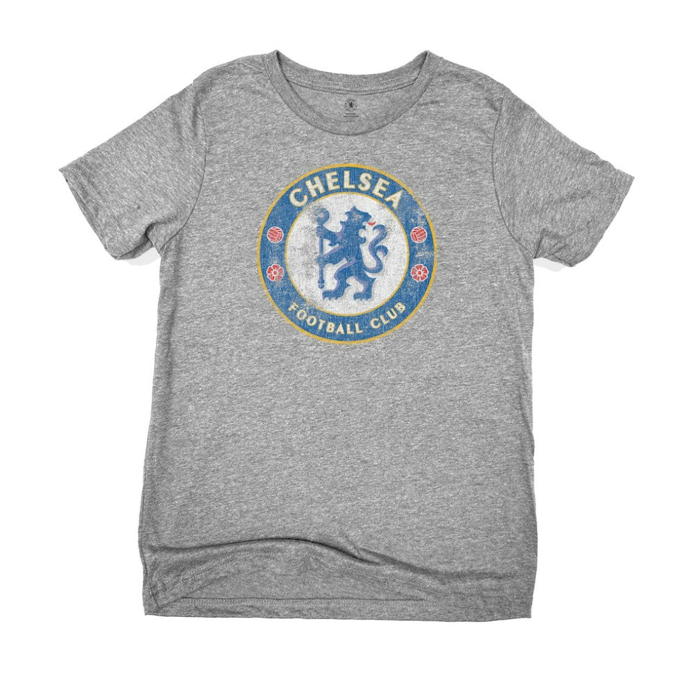 Chelsea 1863FC Youth Color Badge T-Shirts - Heather Gray