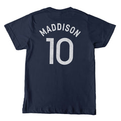 James Maddison Tottenham Hotspur 1863FC Youth Player T-Shirts - Navy