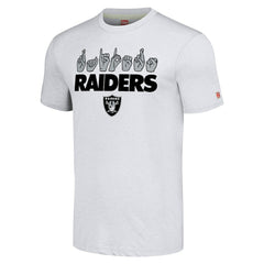 Las Vegas Raiders Homage Unisex The NFL ASL Collection by Love Sign American Sign Language T-Shirt Ash - NFL