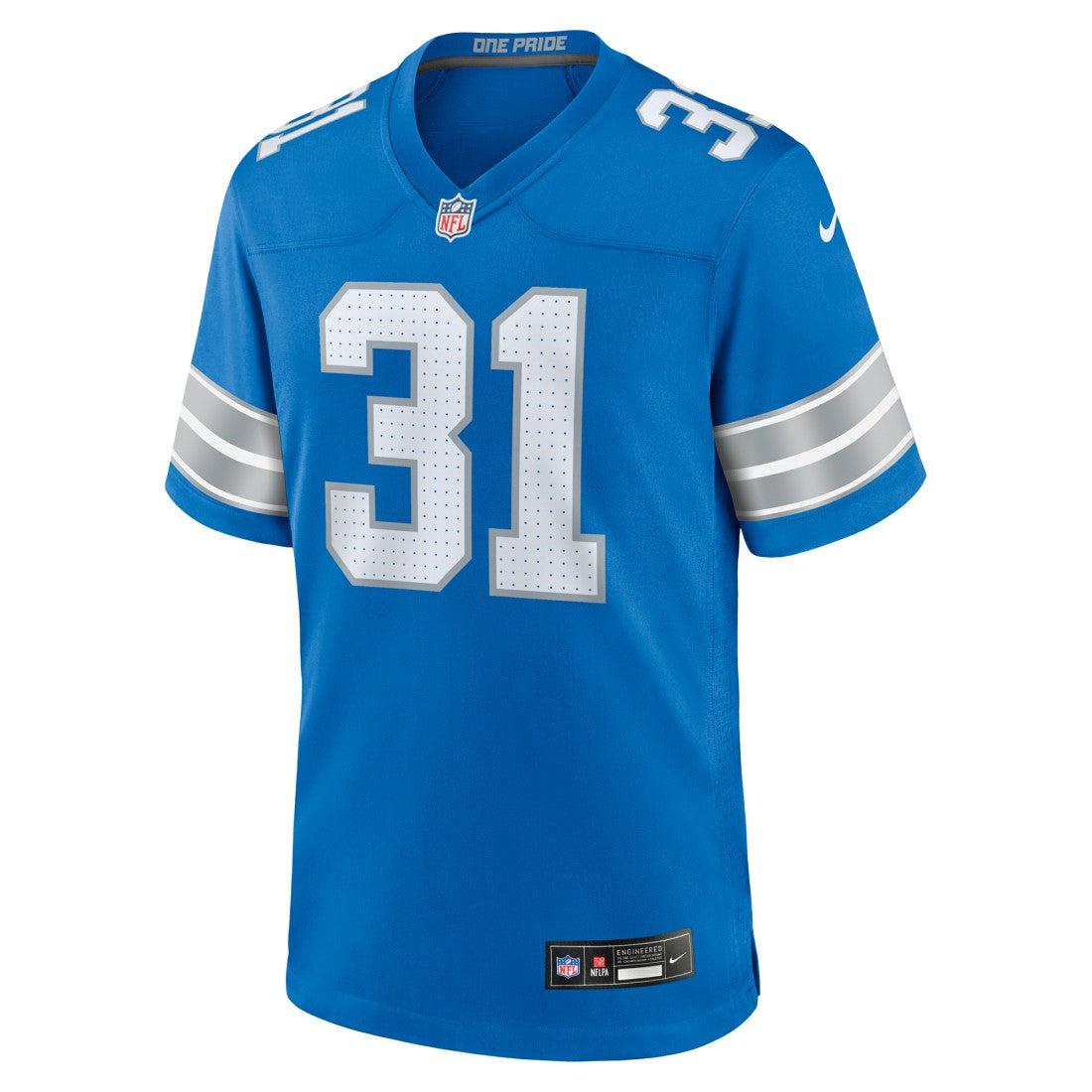 Kerby Joseph Detroit Lions Team Game Jersey Blue - Nike
