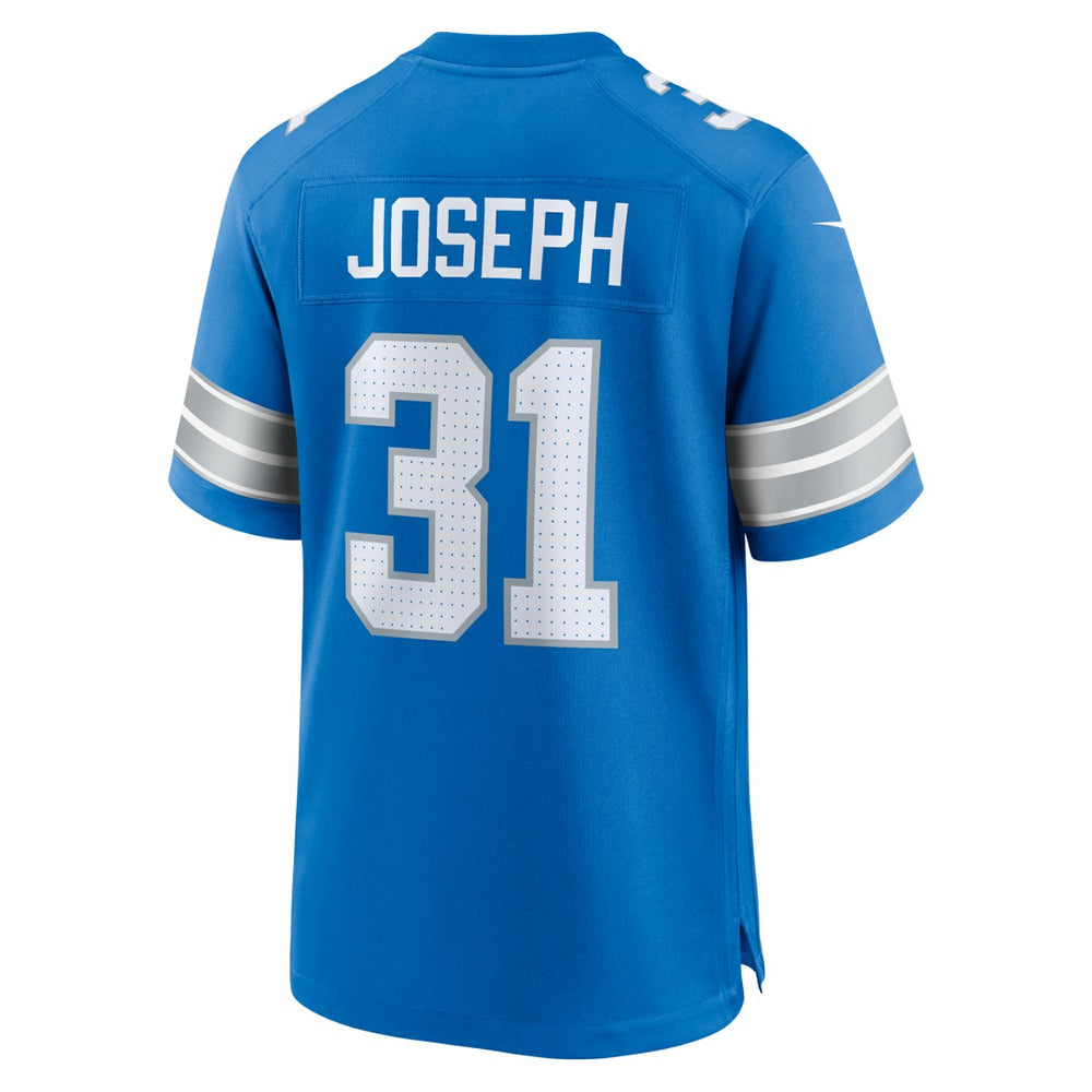 Kerby Joseph Detroit Lions Team Game Jersey Blue - Nike