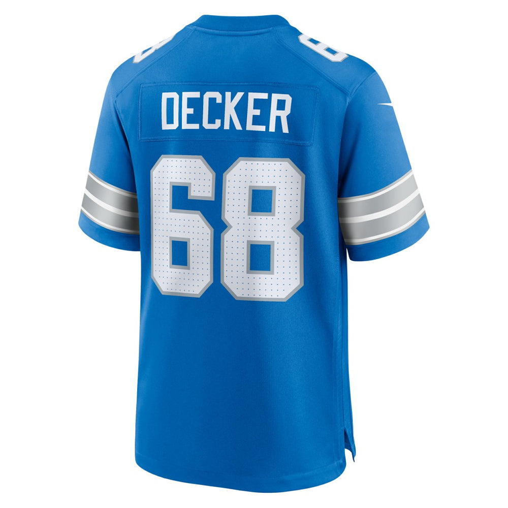 Taylor Decker Detroit Lions Team Game Jersey Blue - Nike