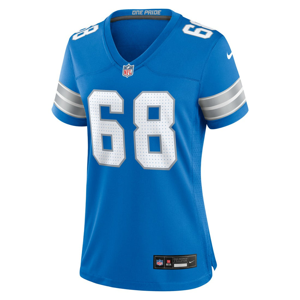 Taylor Decker Detroit Lions Women's Team Game Jersey Blue - Nike