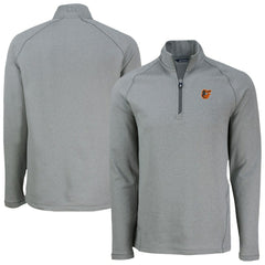 Baltimore Orioles Cutter & Buck Peshastin Eco Fleece Recycled Raglan Quarter-Zip Top Online
