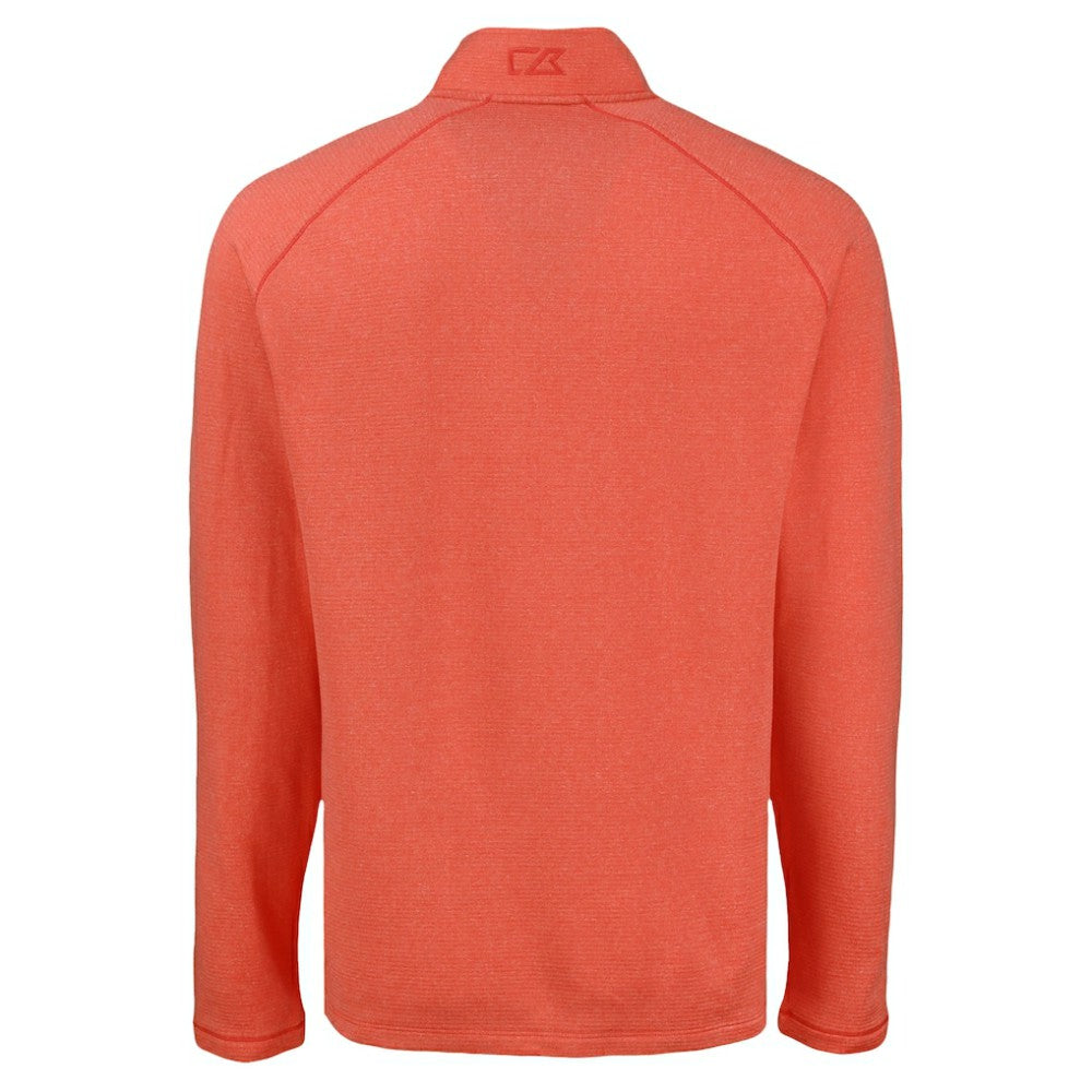 Baltimore Orioles Cutter & Buck Peshastin Eco Fleece Recycled Raglan Quarter-Zip Top Clearance
