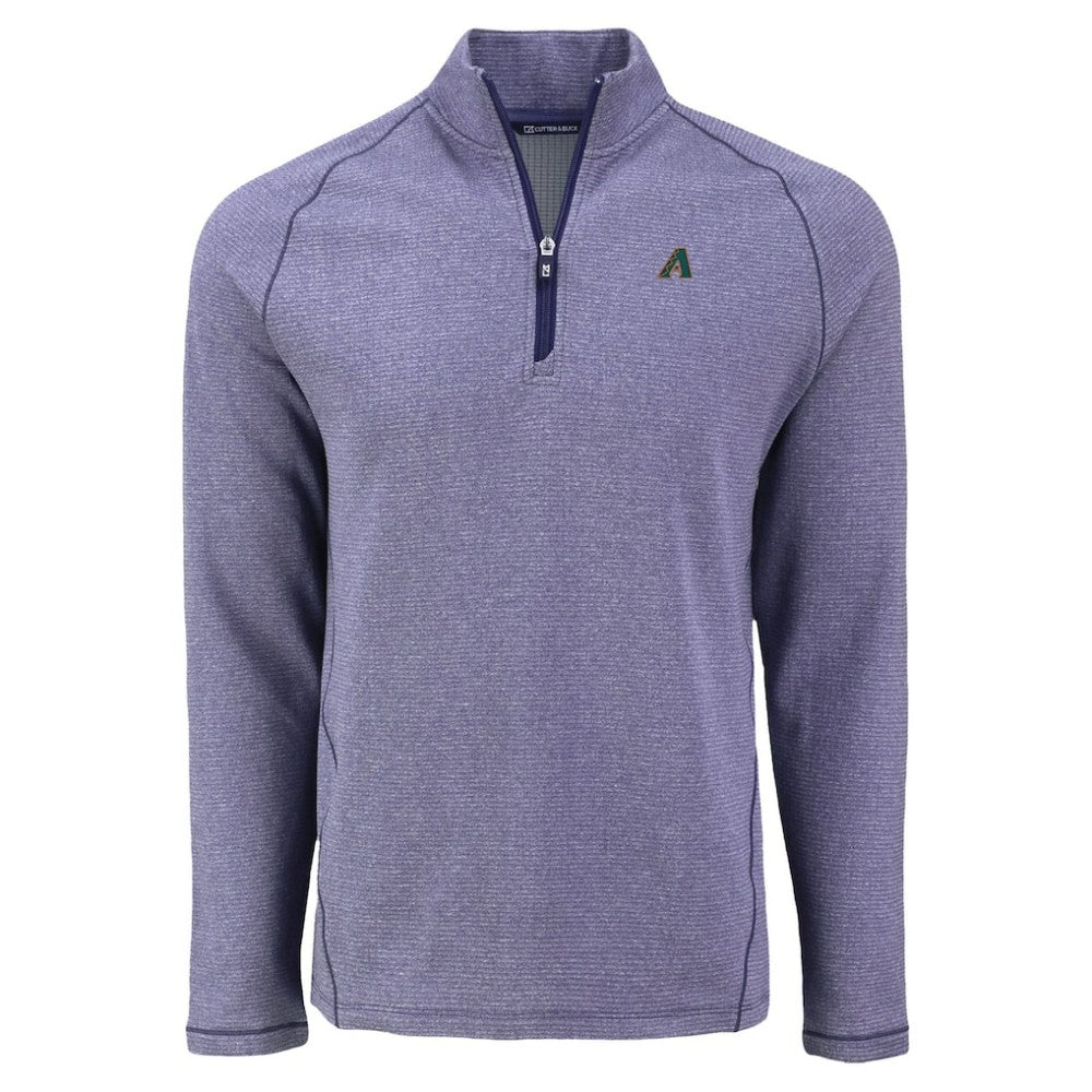 Arizona Diamondbacks Cutter & Buck Peshastin Eco Fleece Recycled Raglan Quarter-Zip Top Online