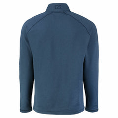Milwaukee Brewers Cutter & Buck Peshastin Eco Fleece Recycled Raglan Quarter-Zip Top Clearance