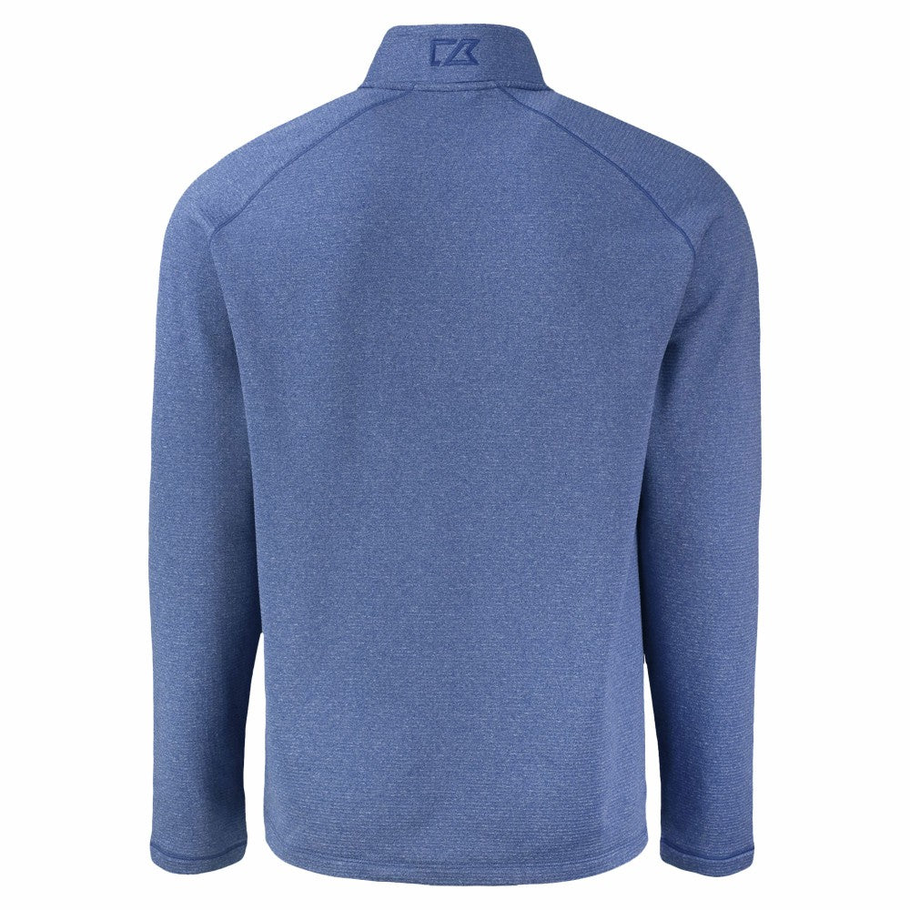 New York Mets Cutter & Buck Peshastin Eco Fleece Recycled Raglan Quarter-Zip Top On Sale