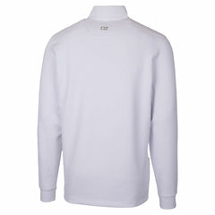 Detroit Lions Cutter & Buck Traverse Stretch Quarter-Zip Top White - NFL