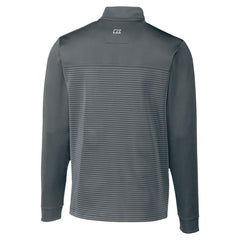 Minnesota Vikings Cutter & Buck Traverse Stripe Stretch DryTec Quarter-Zip Top Gray - NFL