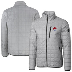 Buffalo Bills Cutter & Buck Big & Tall Rainier PrimaLoft Eco Insulated Full-Zip Puffer Jacket Gray - NFL