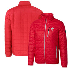 Buffalo Bills Cutter & Buck Big & Tall Rainier PrimaLoft Eco Insulated Full-Zip Puffer Jacket Red - NFL