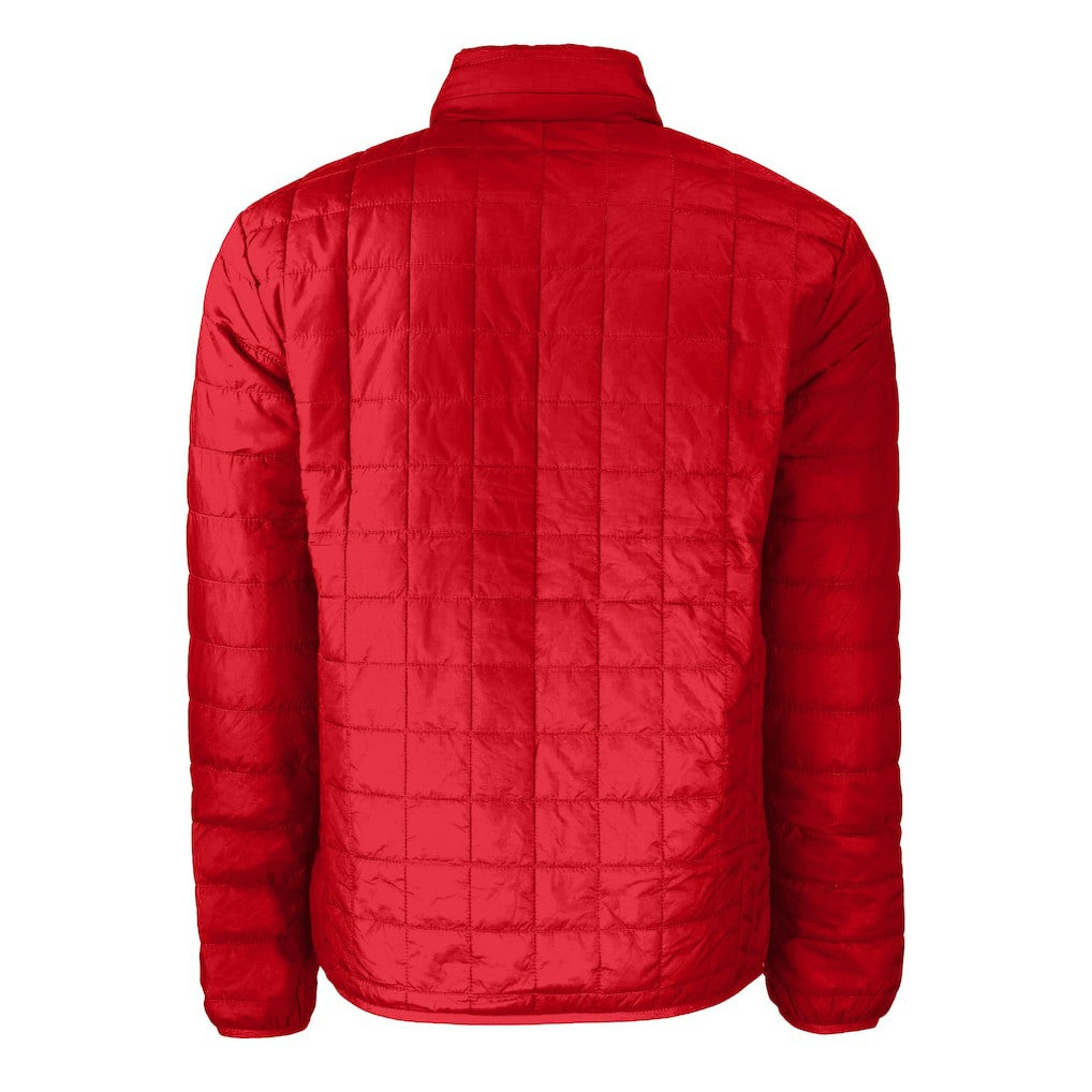 New England Patriots Cutter & Buck Big & Tall Rainier PrimaLoft Eco Insulated Full-Zip Hoodie Puffer Jacket Red - NFL